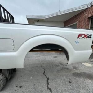 2011–2016 Ford F-250 Pearl White Short Bed